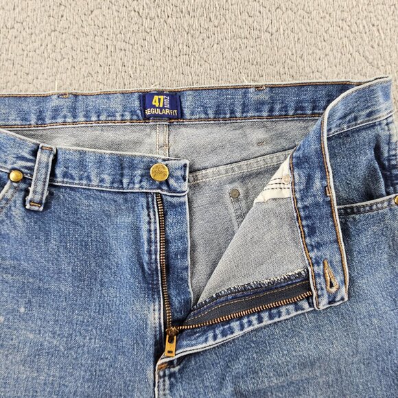 Wrangler Jeans Mens 36x30 Blue 47MWZ Cowboy Cut Rodeo Chore Rancher - Picture 4 of 15